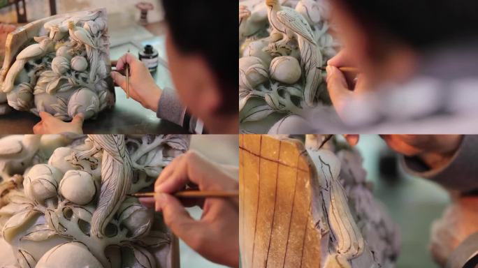 玉石雕刻北京玉雕手工艺人匠人非遗传承