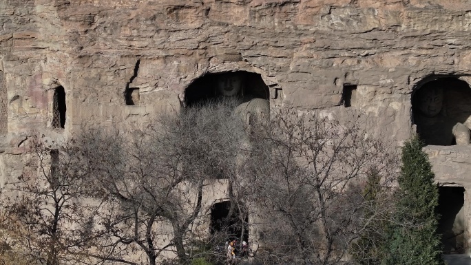 大同宣传片云冈石窟山西文旅片头石窟寺庙