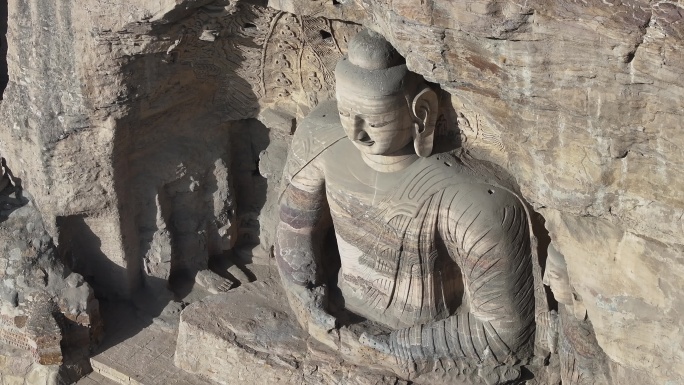 大同宣传片云冈石窟山西文旅片头石窟寺庙