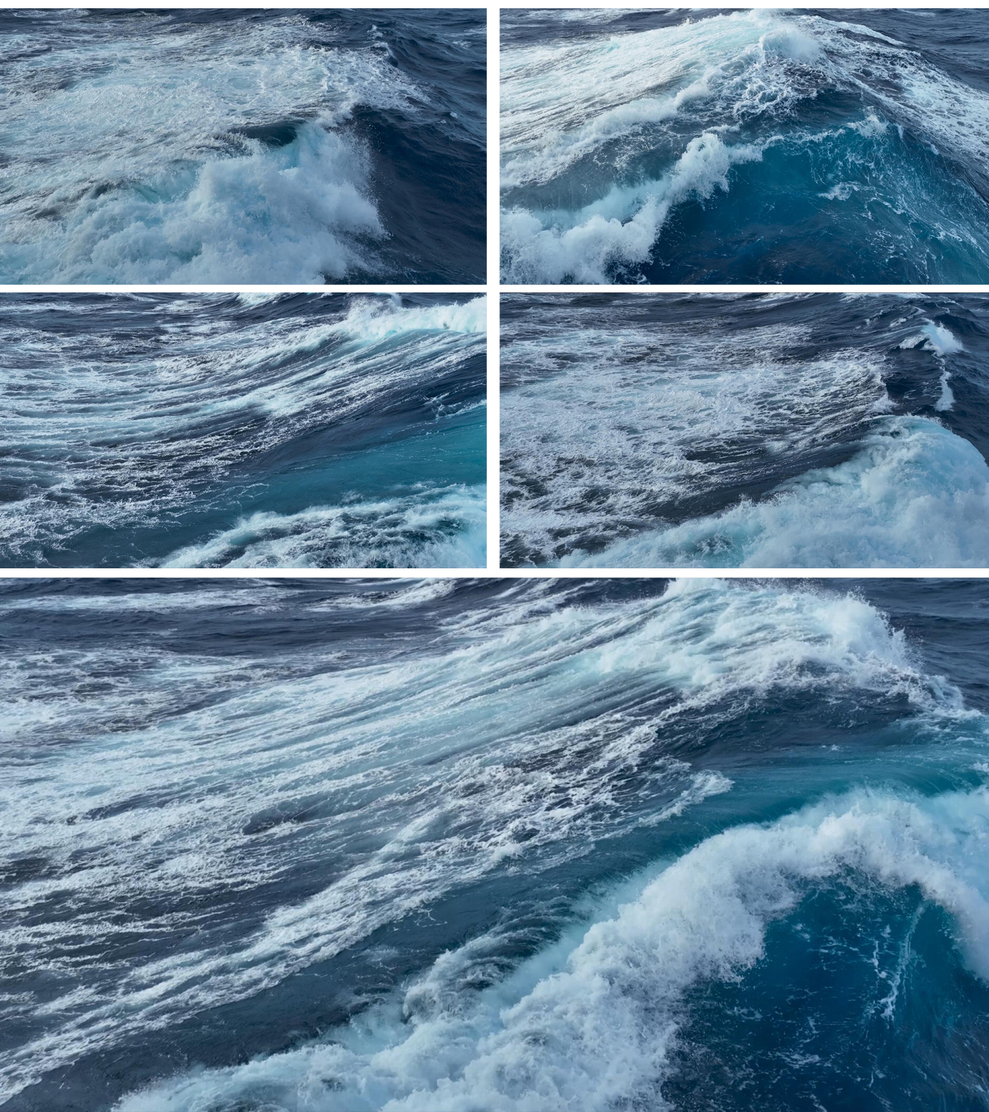【4K】海浪 深海巨浪翻滚