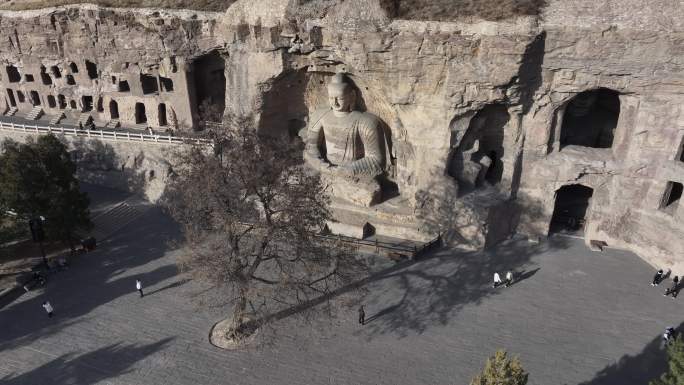 大同宣传片云冈石窟山西文旅片头石窟寺庙