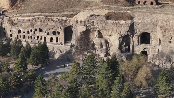 大同宣传片云冈石窟山西文旅片头石窟寺庙