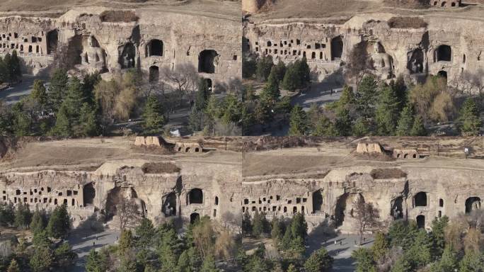 大同宣传片云冈石窟山西文旅片头石窟寺庙