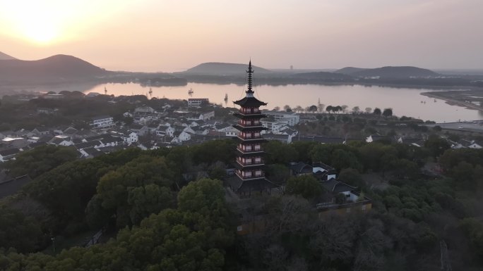 落日铜观音寺