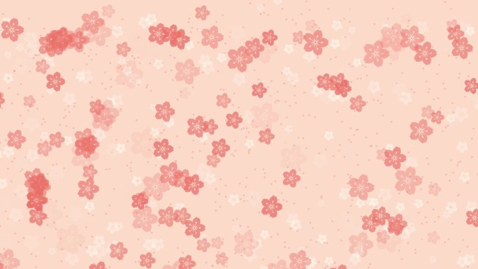 淡淡桃色背景上抽象的樱花