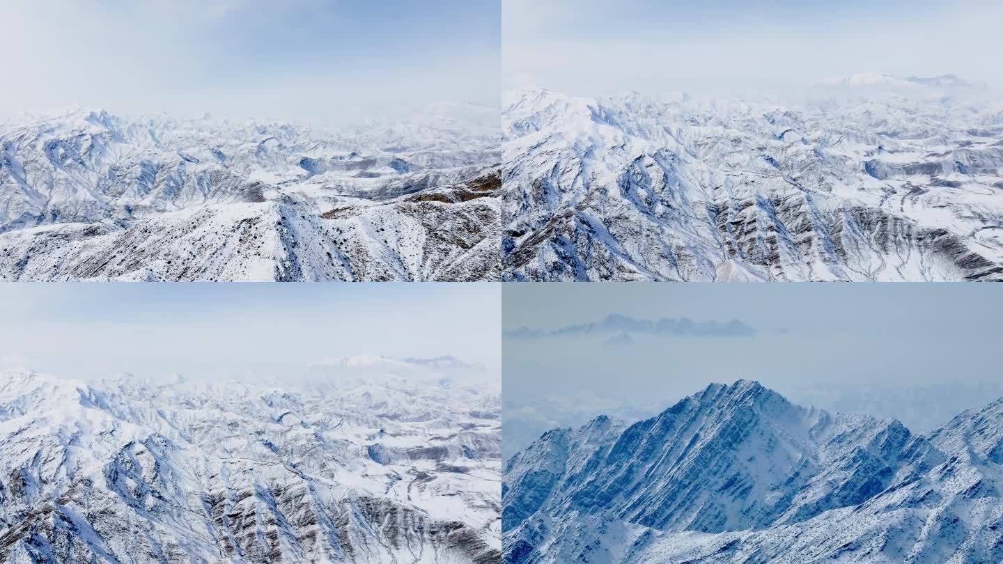 【4K精品】大雪覆盖的深山