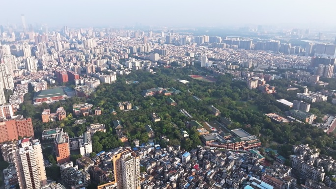 【4k】广州中山大学航拍