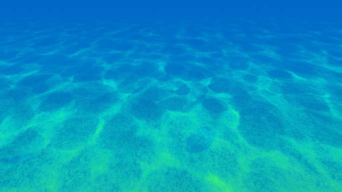 清澈透明的海底背景