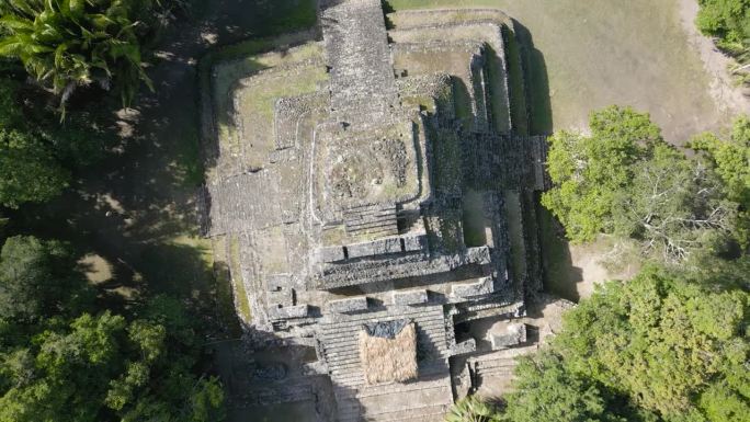 查丘本玛雅遗址，神庙，金字塔。Costa Maya, Mahahual，墨西哥。