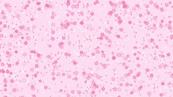 淡粉色背景上抽象的樱花