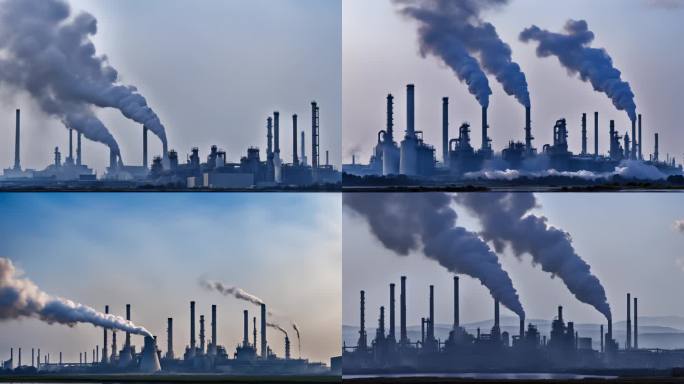 大气污染空气污染废气排放烟雾烟囱粉尘