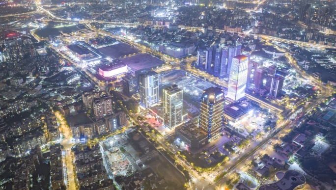 广州白云夜景延时_10