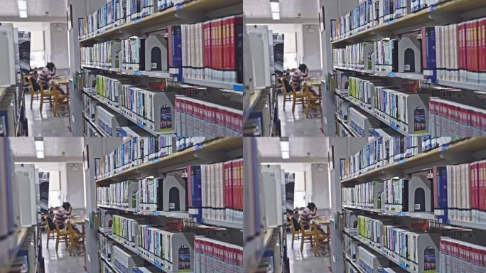 4K实拍广州文明路广东省立中山图书馆一角