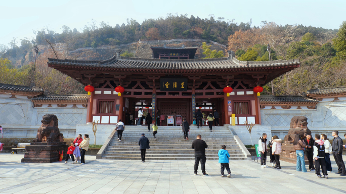 四川省广元皇泽寺