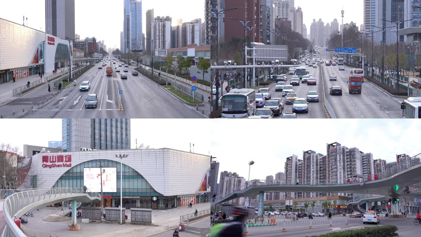 武汉青山商场和平大道 建设八路天桥合集