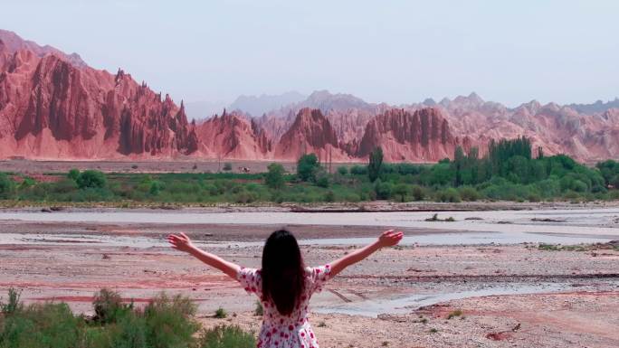 新疆旅游新疆各地风景航拍