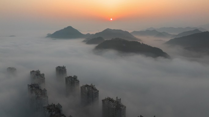 屯溪日出云海