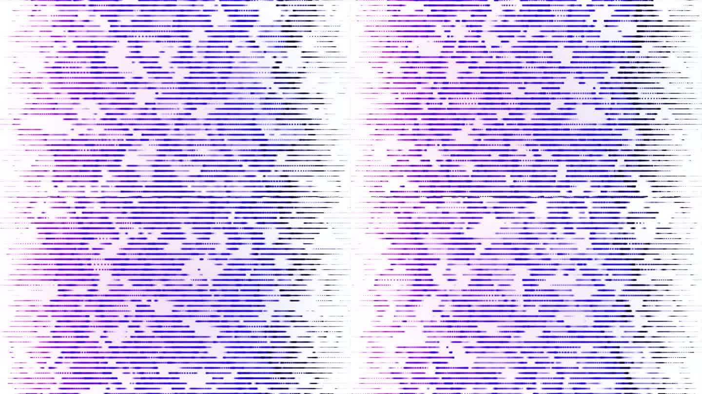 缓慢流动的连接和划分白黑横条纹和白色背景，抽象。