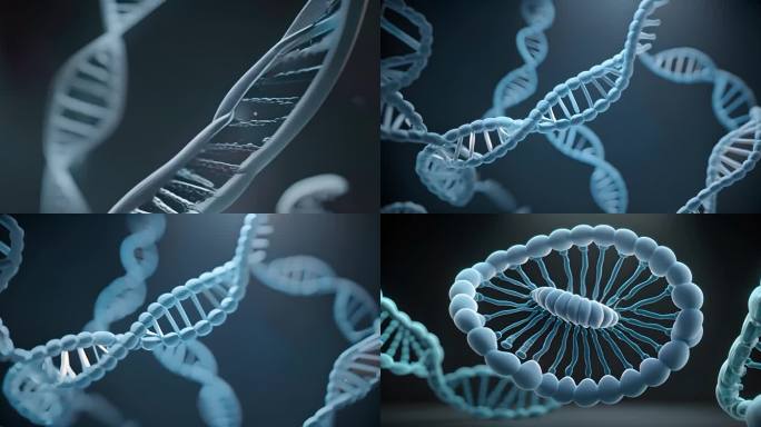 DNA基因序列医学医疗科技动画