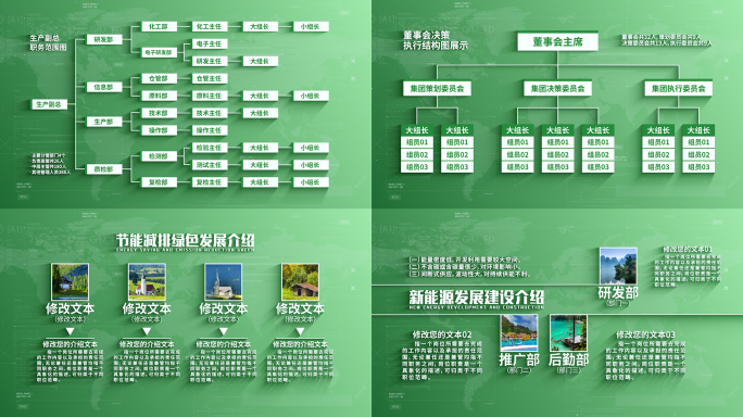 绿色分类（6款）框架结构图