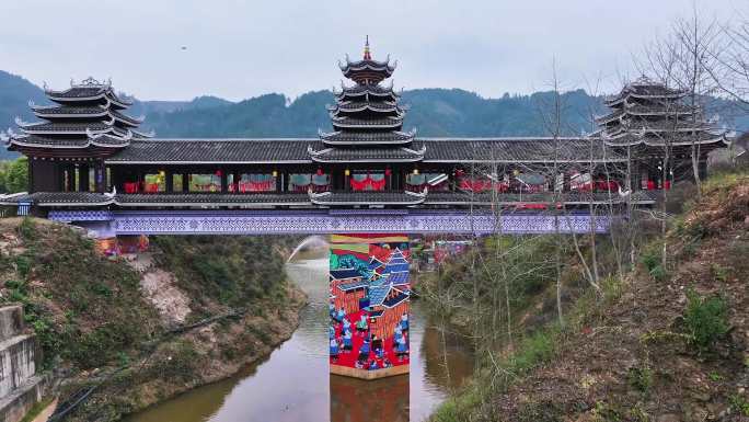 广西三江侗族自治县程阳八寨风景区素材1