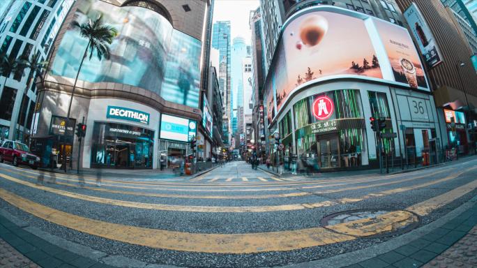 香港街头延时合集