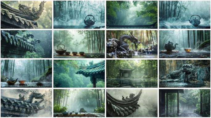 国风禅意茶道 龙文化