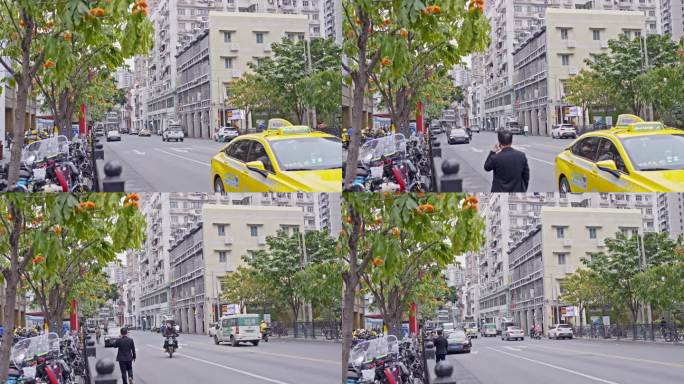 4K实拍广州千年商都北京路步行逛街的市民