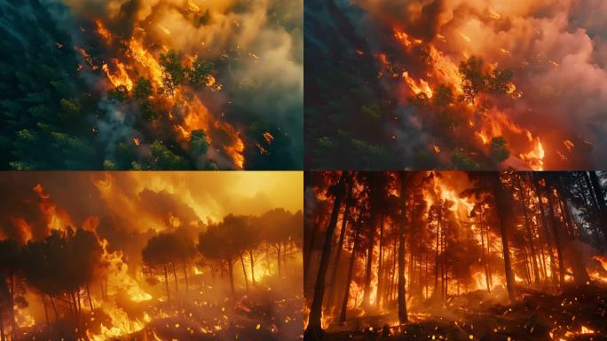 自然灾害 森林火灾