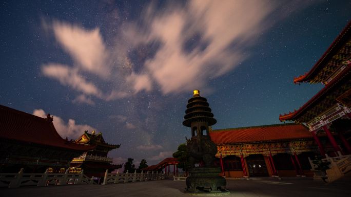 阳江飞龙寺星空