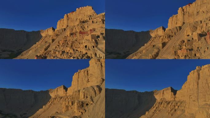 西藏古格王朝4k航拍