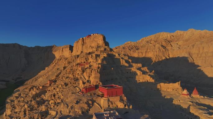 西藏古格王国遗址 4k航拍