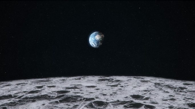 月亮视角看地球2
