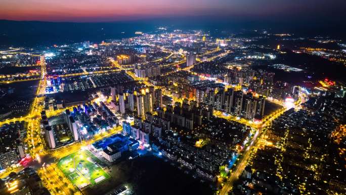 楚雄城市夜景