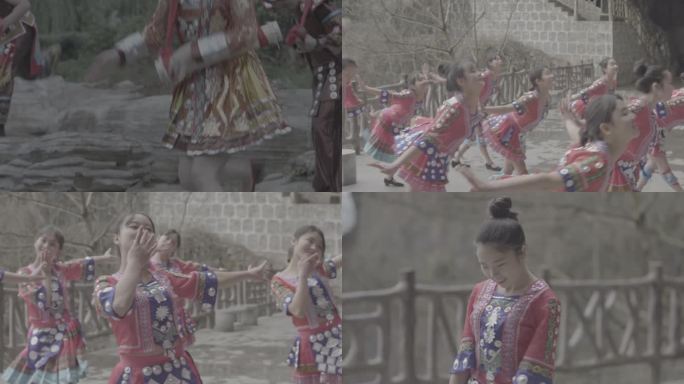 【4K升格】两组少数民族舞蹈