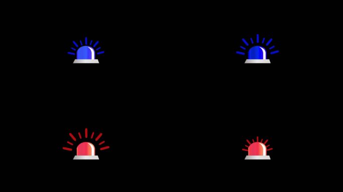 警示灯动画