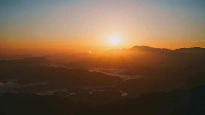 瓦屋山日出延时_8K