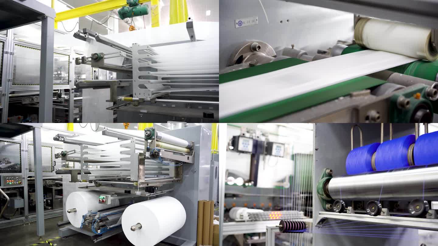 纸尿裤卫生巾生产线智能工业制造机械2