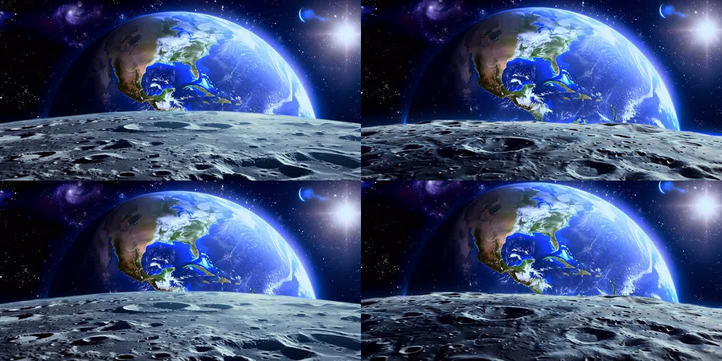 从月球看地球8k（原创）