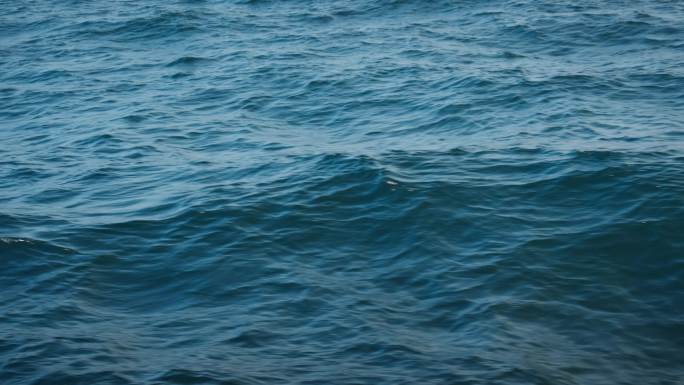大海海上海水海面海浪高速慢动作