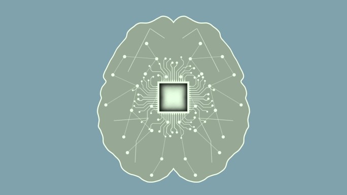 人工智能大脑与生物大脑，人工智能大脑图解与板电路概念