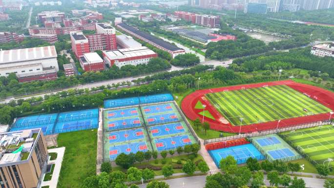 上海市闵行区华东师范大学闵行校区高校校园