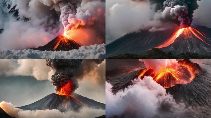 火山爆发