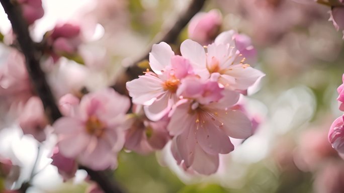 唯美清明桃花春景合集