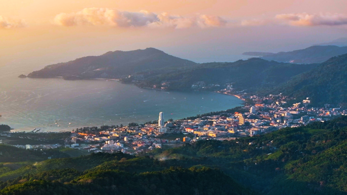 普吉岛 岛屿 4K 航拍 全景普吉大佛