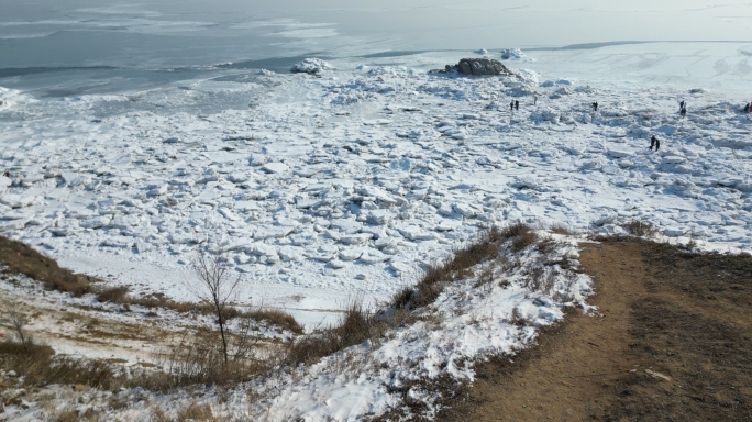 冲向冰川 冰川 冰雪 旅拍 4K 航拍