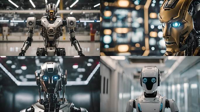 未来感智能机器人合集