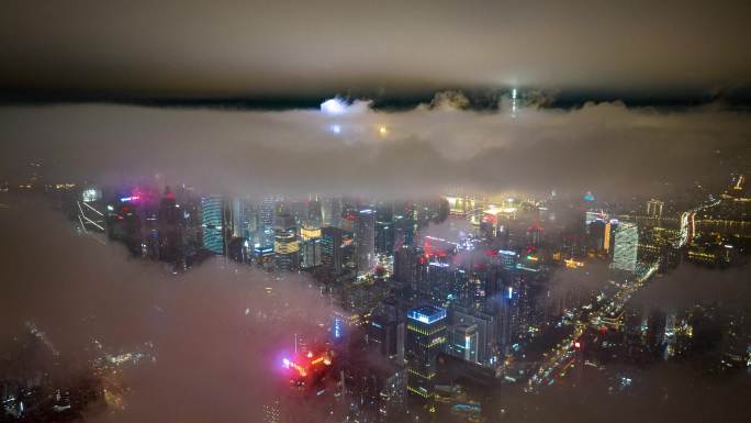 雨夜广州