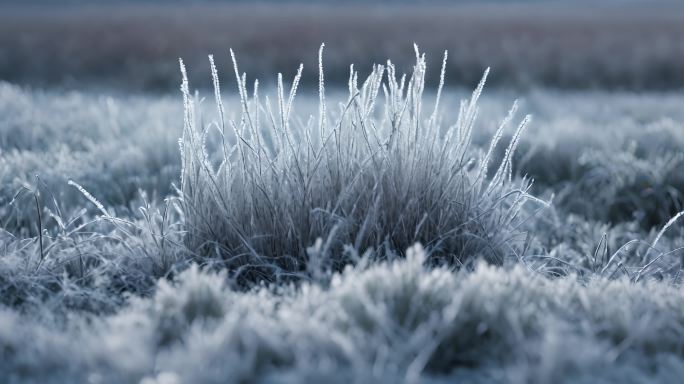 霜打的草冬季