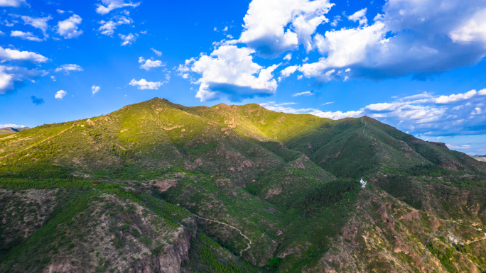 阴山山脉延时